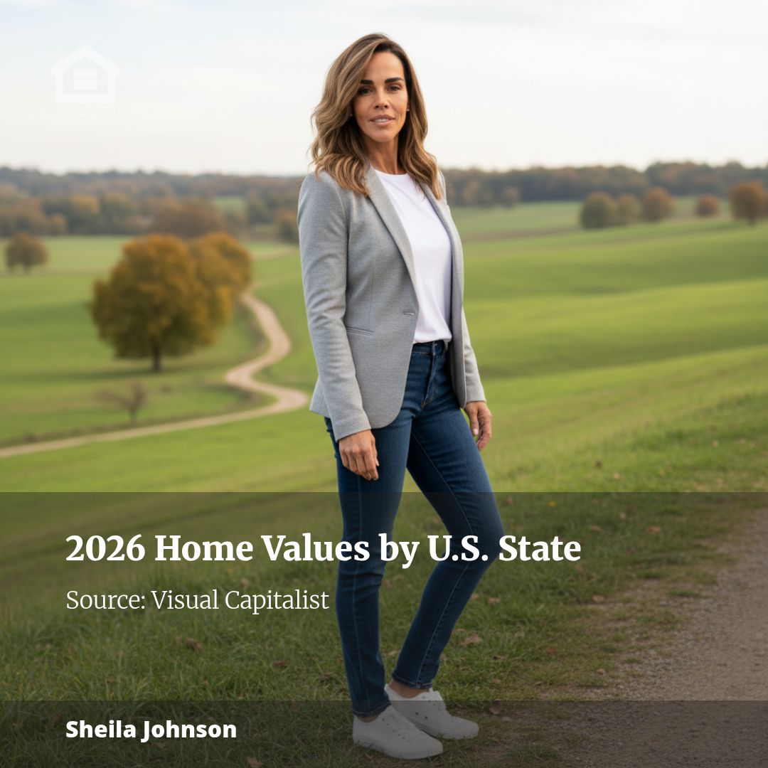 Mapped: What Homes Are Worth in Every U.S. State in 2026
